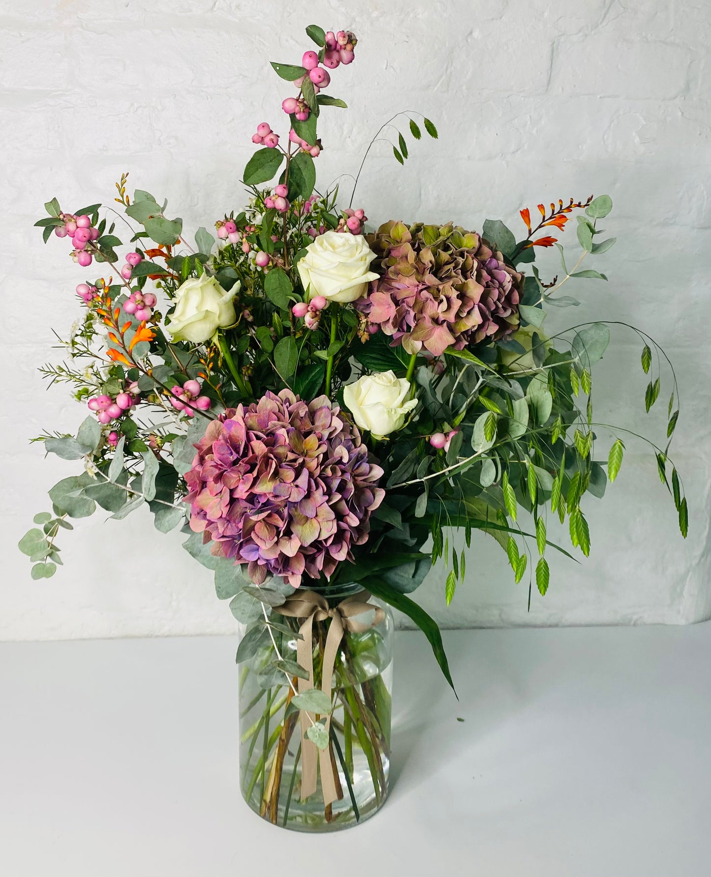 Autumn Leaves Vase