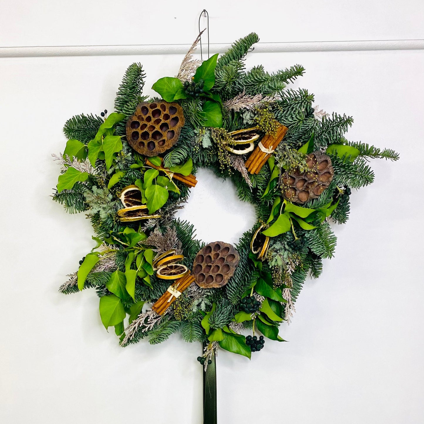 Spiced Wreath | Festive Door Wreath | Natural Decoration