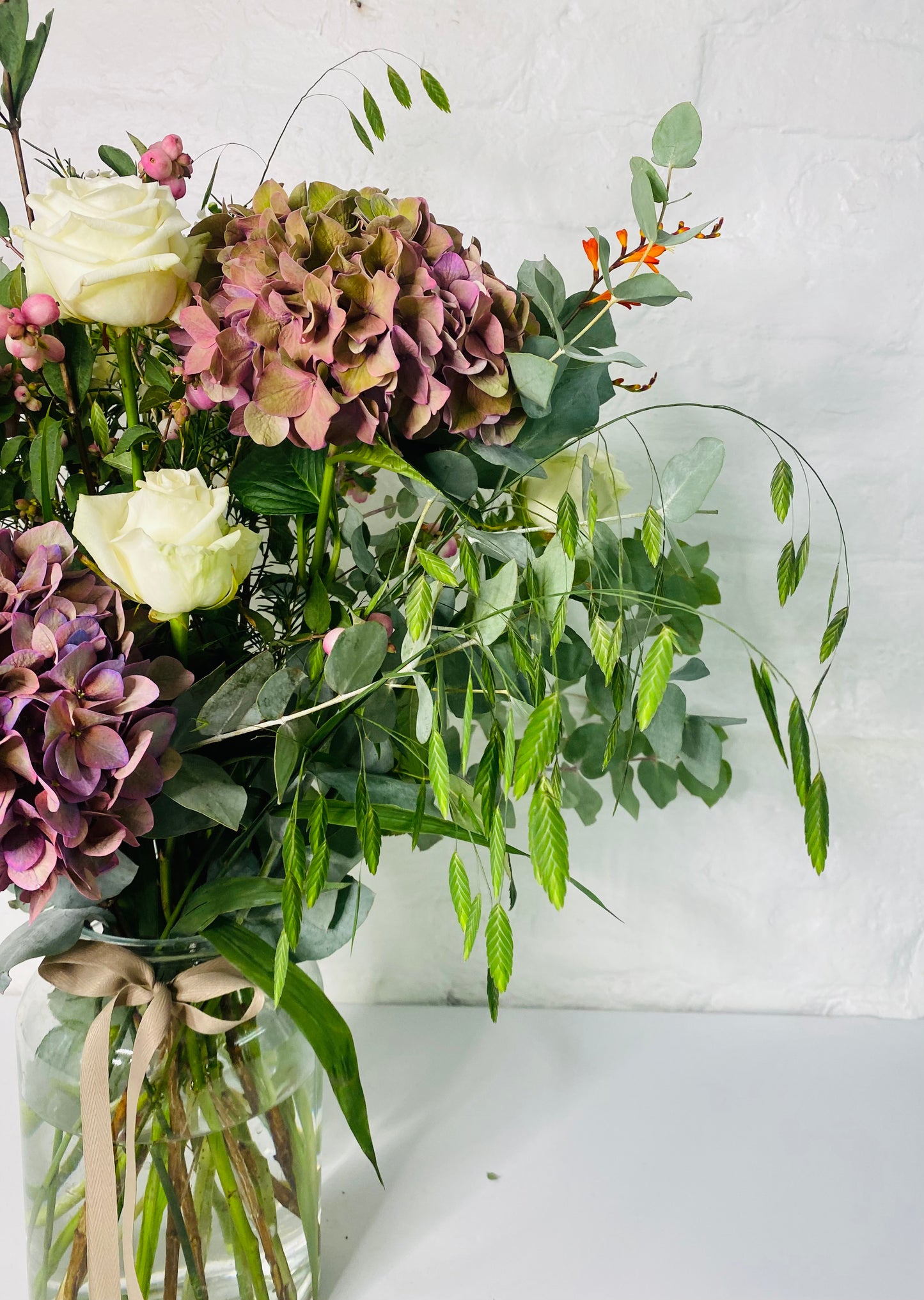 Autumn Leaves Vase
