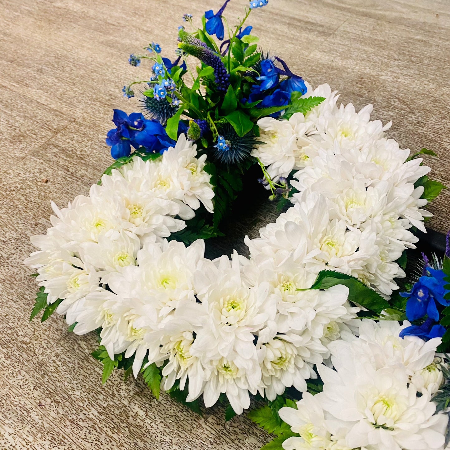 Lettering - funeral flower lettering
