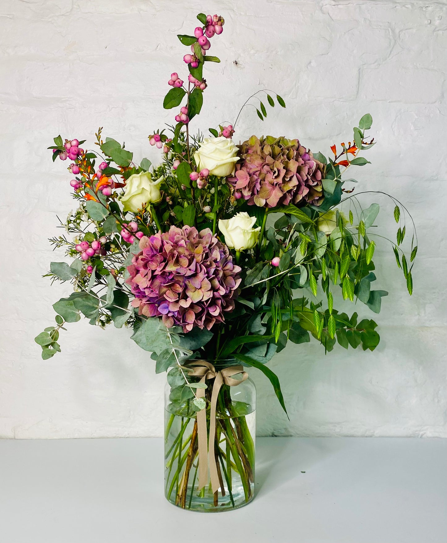 Autumn Leaves Vase