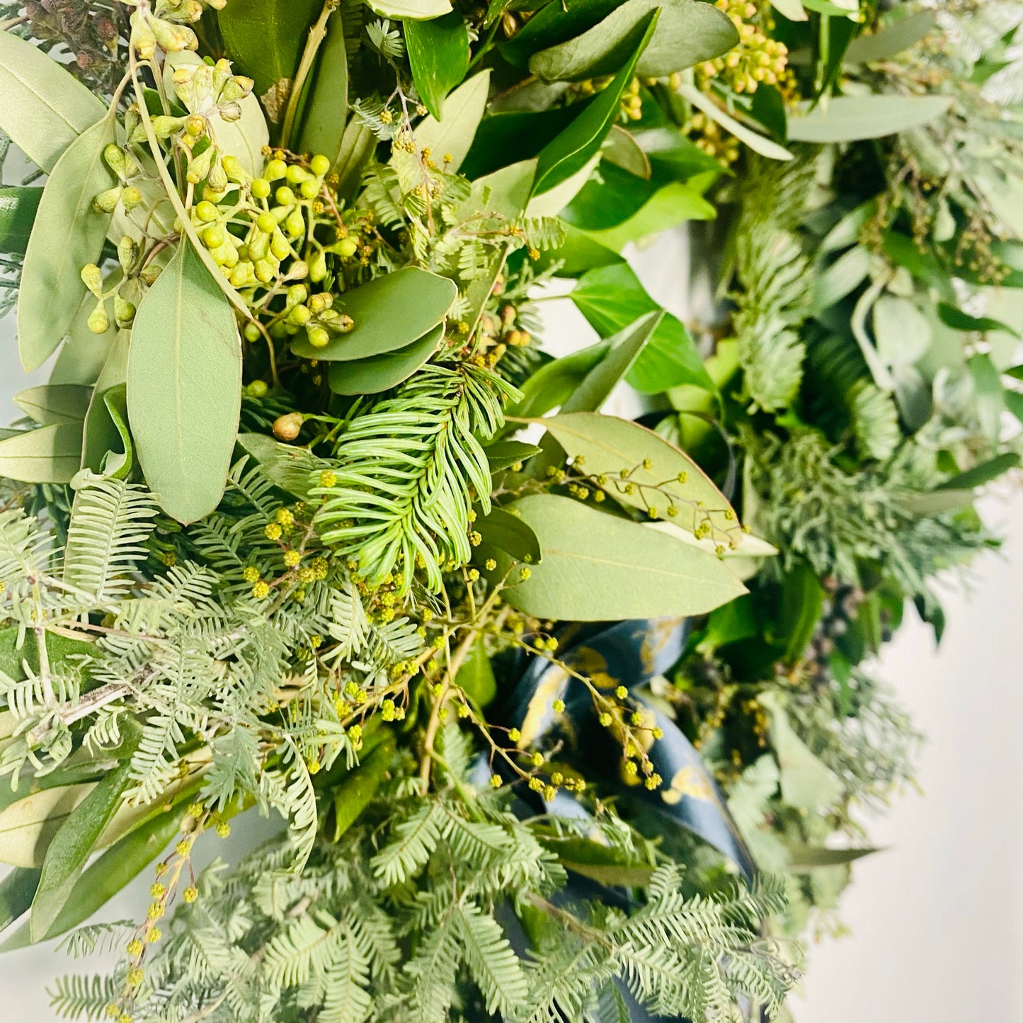 Everlasting Evergreen | Fresh Christmas Door Wreath