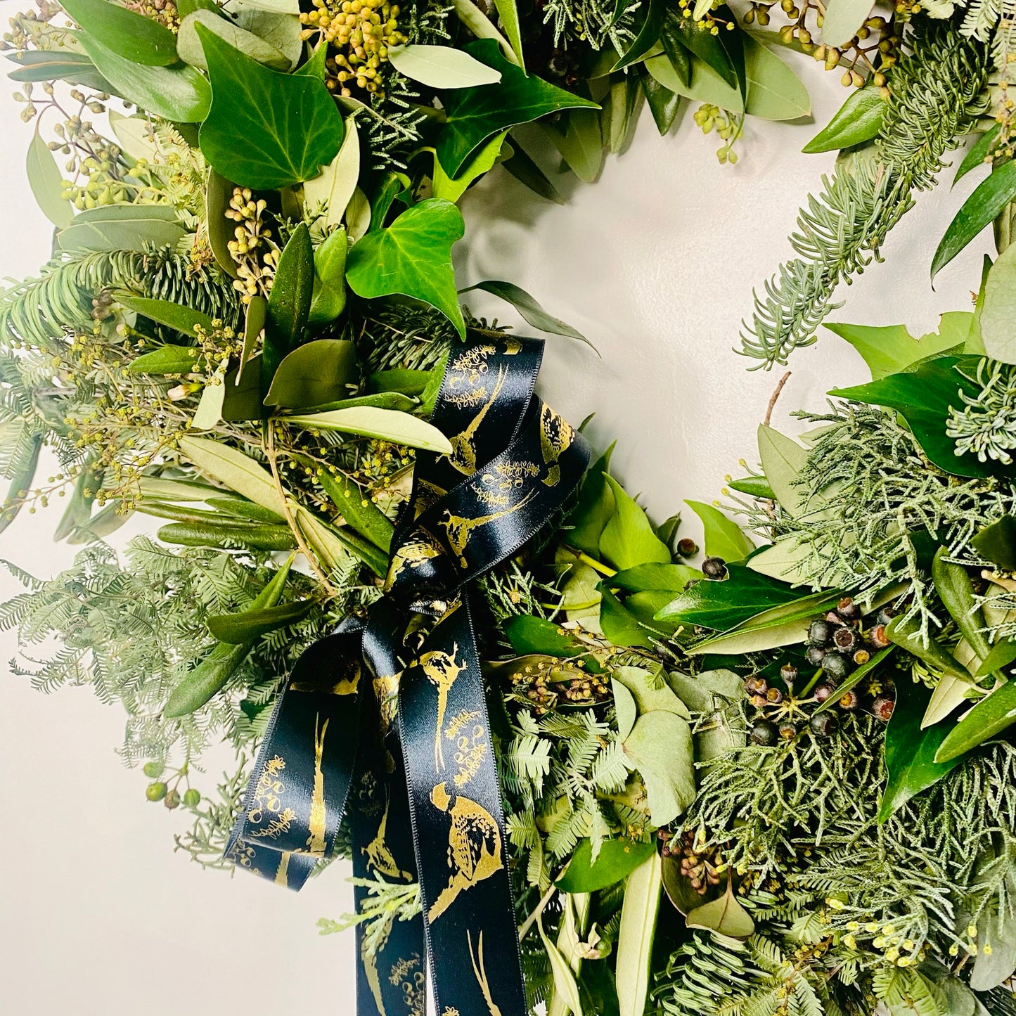 Everlasting Evergreen | Fresh Christmas Door Wreath