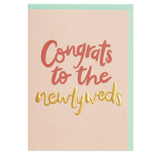  Congrats to the Newlyweds Wedding Card