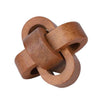Wood Knot Decor Ornament: Light Wood