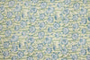 Block Printed Wrapping Paper Sheets - Lotus Indigo