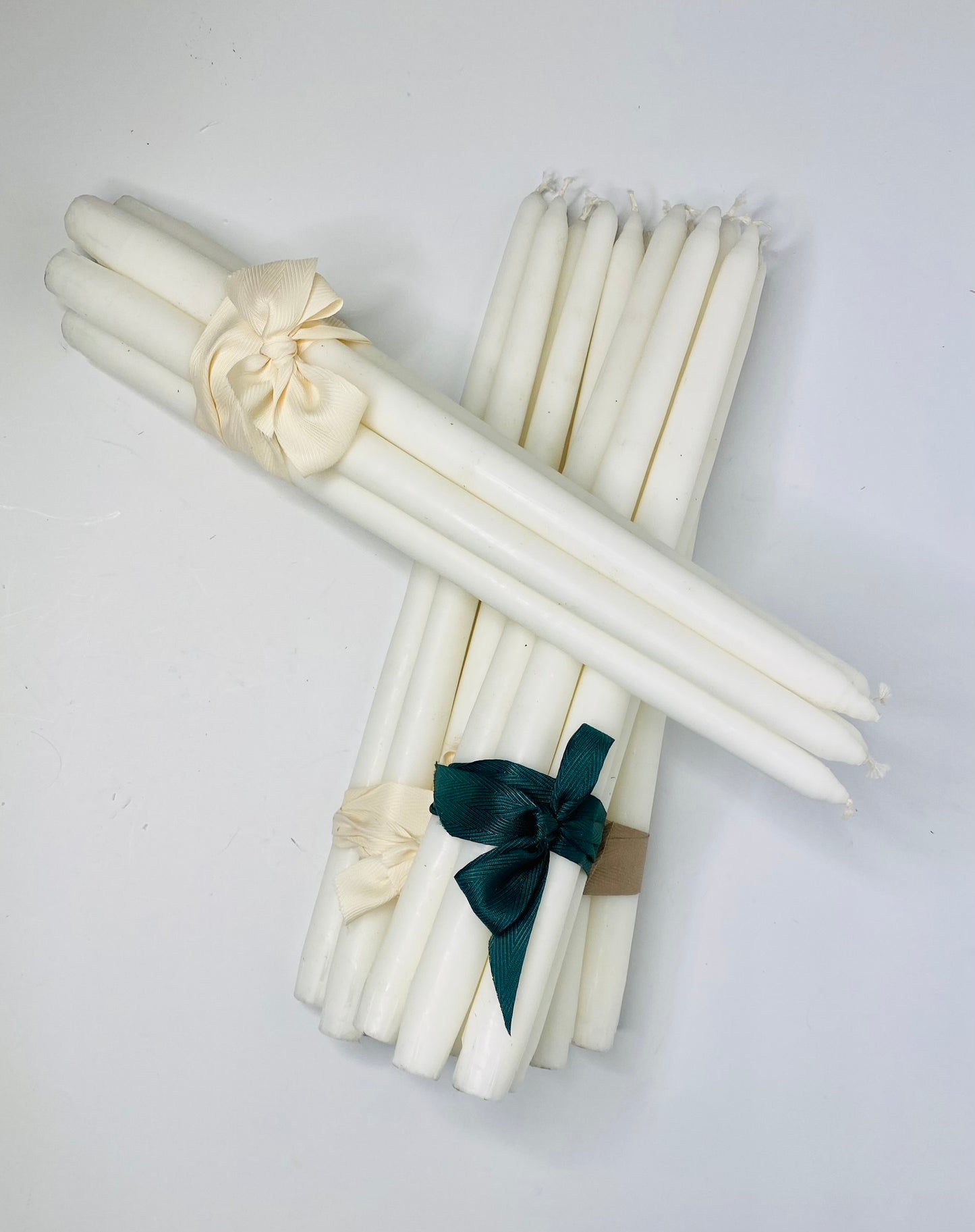 Ivory Taper Candles | Extra Long