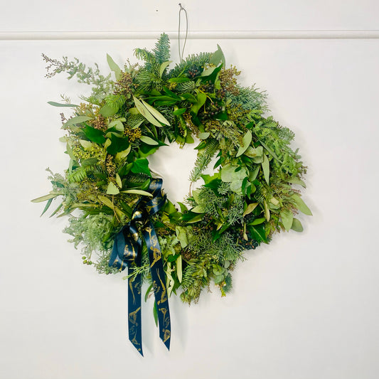 Everlasting Evergreen | Fresh Christmas Door Wreath