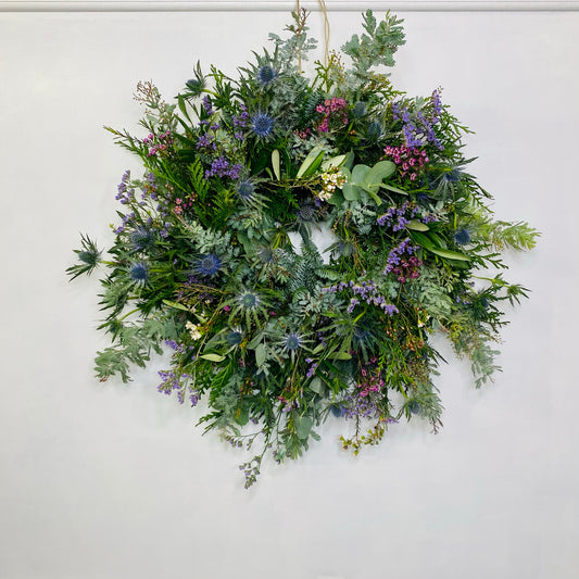 Scottish Highland | Fresh Christmas Wreath