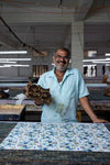 Hand Block Printed Gift Bags (Medium) - Indigo
