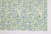 Block Printed Wrapping Paper Sheets - Lotus Indigo