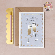  This Calls For Champagne Card | Congratulations Card