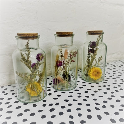 Dried Flower Bottles
