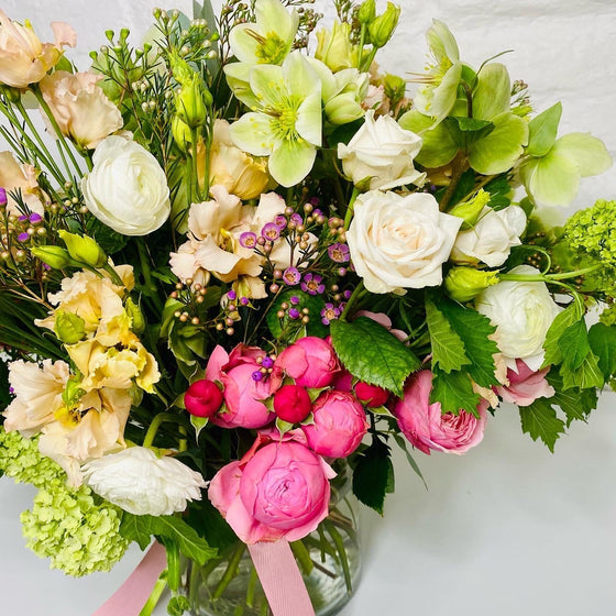 Festival of Colour | Vase Arrangement - Chobham Flowers #Humble