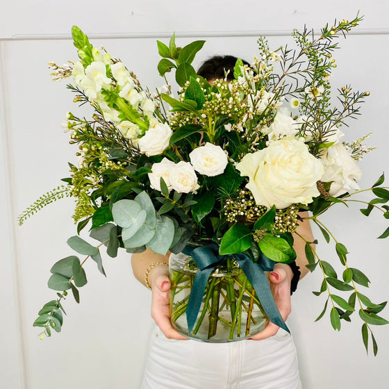 Florist’s Choice Vase Arrangement - Chobham Flowers #Standard