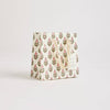 Hand Block Printed Gift Bags (Small) - Blush - Chobham Flowers #