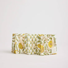  Hand Block Printed Gift Bags (Small) - Sunshine - Chobham Flowers #