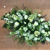 Lavender Country Garden Coffin Spray - Funeral Flowers