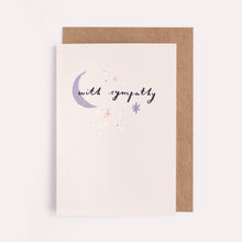  Moon Sympathy Card | Thinking of You Cards | Condolences Cards - Chobham Flowers #