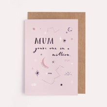  Mum in a Million Card | Female Birthday - Chobham Flowers #