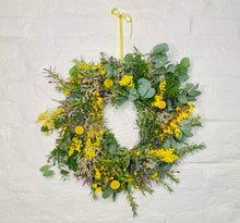  Spring Door Wreath | Handmade | Fresh - Chobham Flowers #12" Wreath
