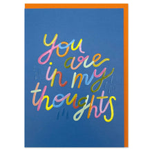  'You are in my thoughts' card - Chobham Flowers #